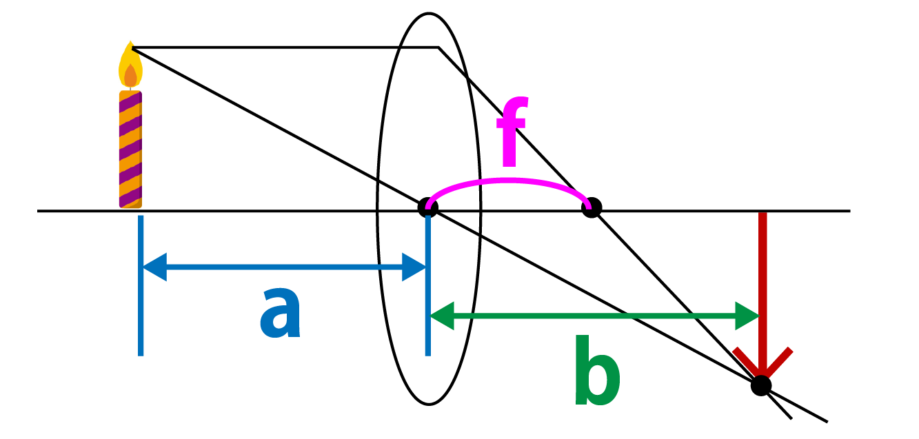 凸レンズの焦点距離 作図 虚像をイラストで即理解 高校生向け受験応援メディア 受験のミカタ