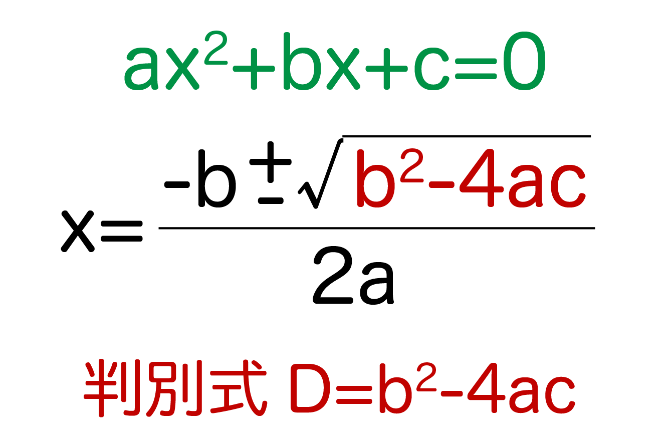 判別式とは 判別式のd 4 実践的な使い方を解説します 練習問題付き 高校生向け受験応援メディア 受験のミカタ