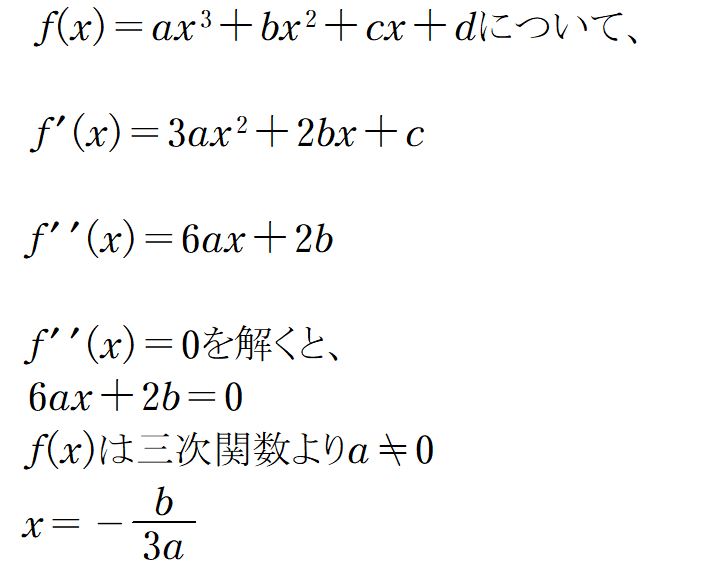 3次関数の式